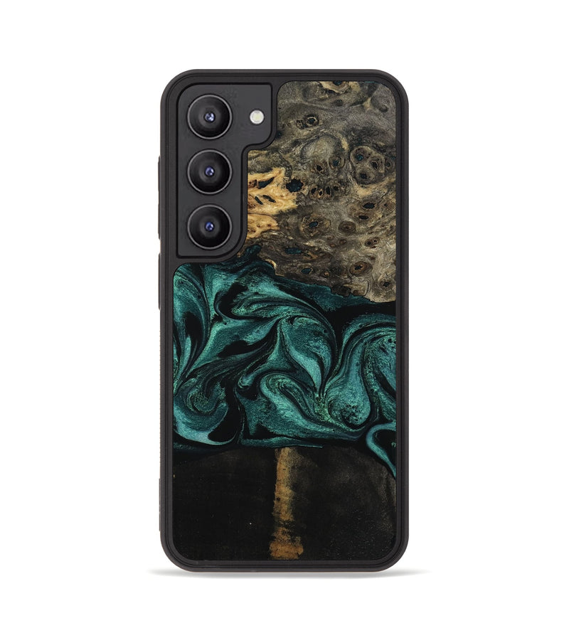 Galaxy S23 Wood Phone Case - Jalisa (Green, 802376)