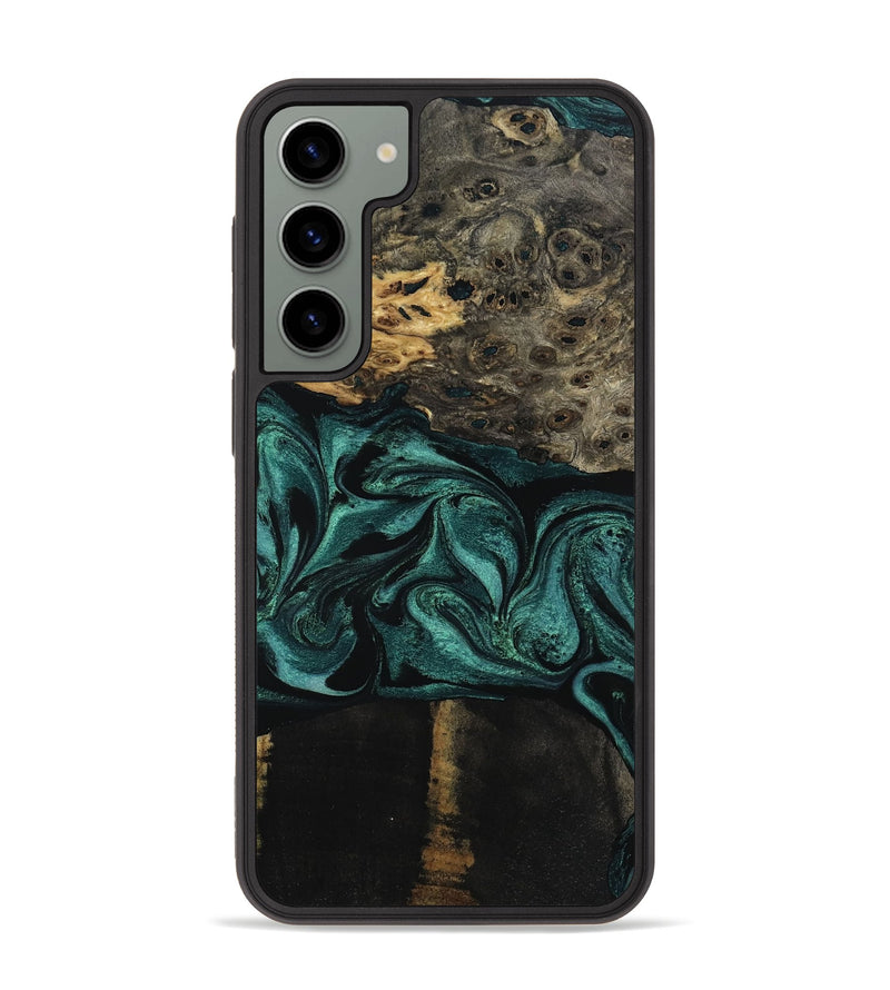 Galaxy S23 Plus Wood Phone Case - Jalisa (Green, 802376)