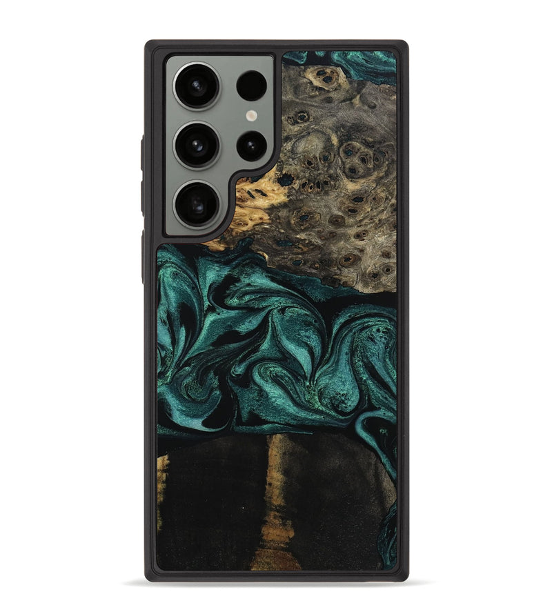 Galaxy S23 Ultra Wood Phone Case - Jalisa (Green, 802376)