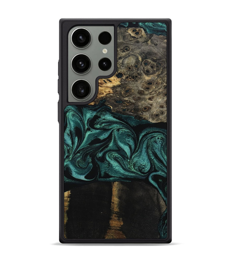 Galaxy S24 Ultra Wood Phone Case - Jalisa (Green, 802376)