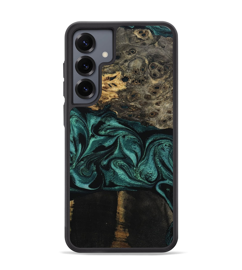 Galaxy S25 Plus Wood Phone Case - Jalisa (Green, 802376)