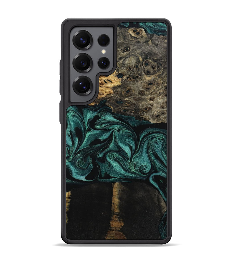 Galaxy S25 Ultra Wood Phone Case - Jalisa (Green, 802376)