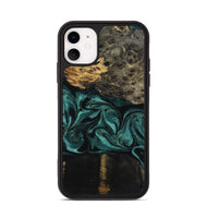 iPhone 11 Wood Phone Case - Jalisa (Green, 802376)