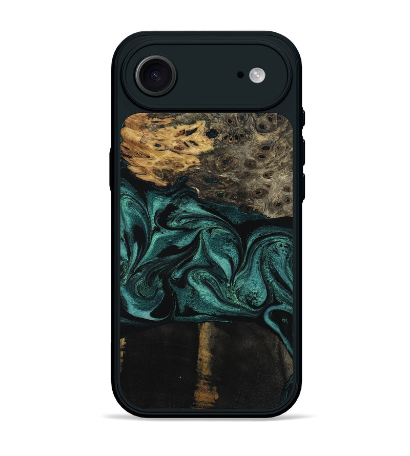 iPhone 17 Air Wood Phone Case - Jalisa (Green, 802376)