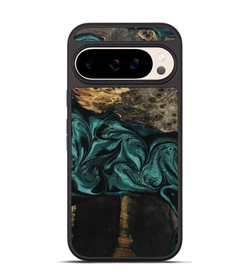Pixel 10 Wood Phone Case - Jalisa (Green, 802376)