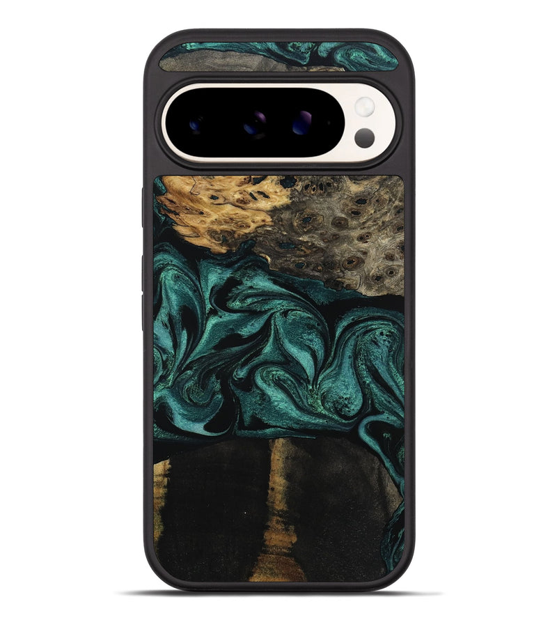 Pixel 10 Pro XL Wood Phone Case - Jalisa (Green, 802376)