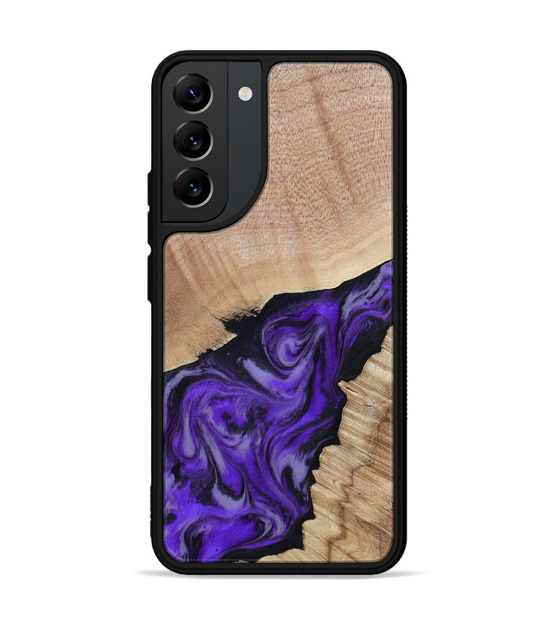 Galaxy S22 Plus Wood Phone Case - Alyce (Purple, 802377)