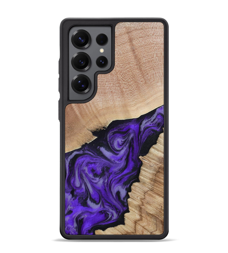 Galaxy S25 Ultra Wood Phone Case - Alyce (Purple, 802377)