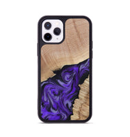 iPhone 11 Pro Wood Phone Case - Alyce (Purple, 802377)
