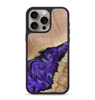 iPhone 15 Pro Max Wood Phone Case - Alyce (Purple, 802377)