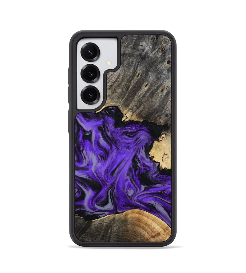 Galaxy S25 Wood Phone Case - Jaron (Purple, 802378)