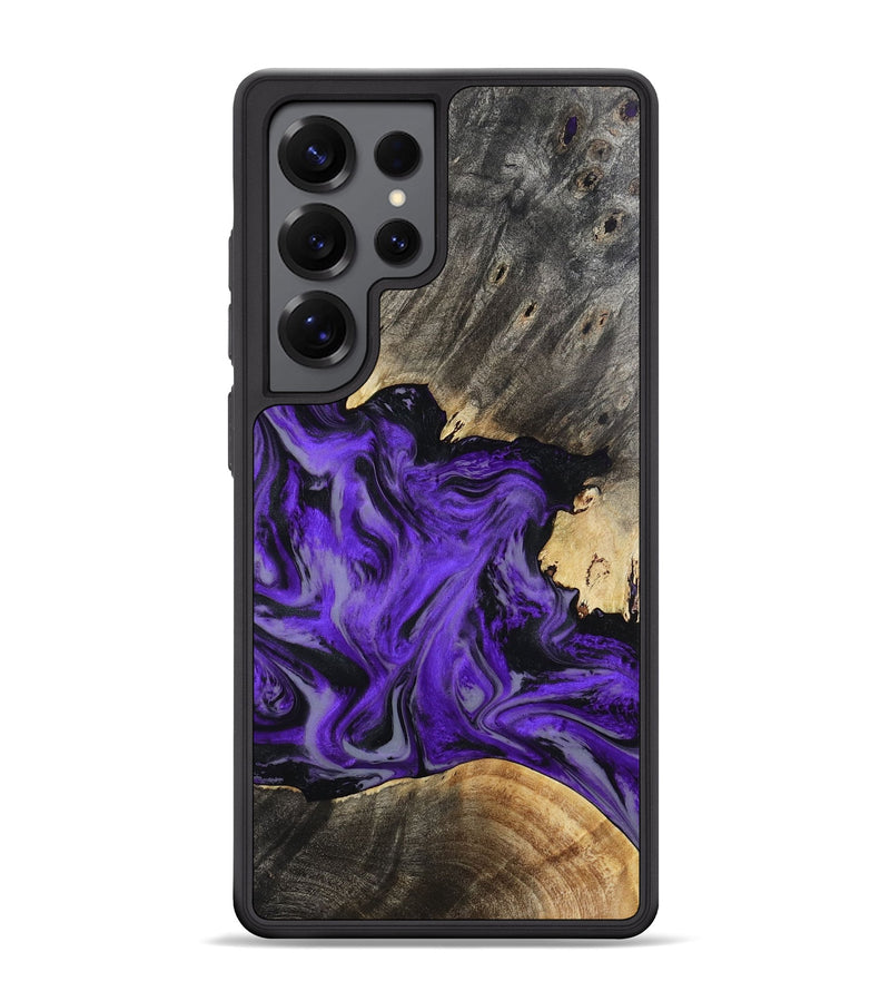 Galaxy S25 Ultra Wood Phone Case - Jaron (Purple, 802378)
