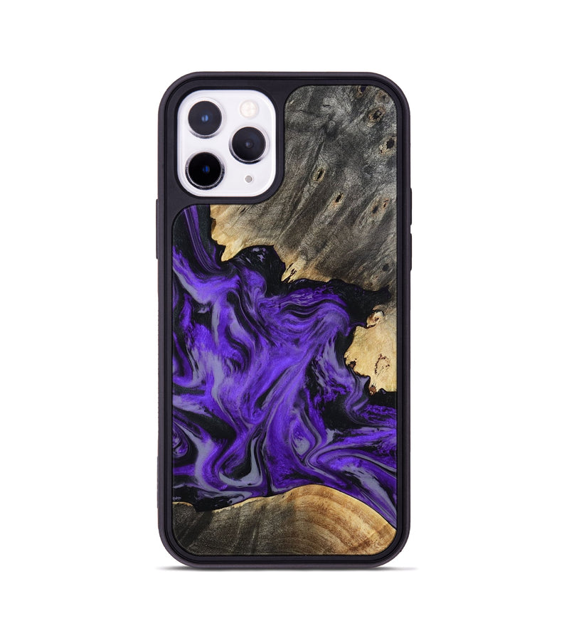 iPhone 11 Pro Wood Phone Case - Jaron (Purple, 802378)