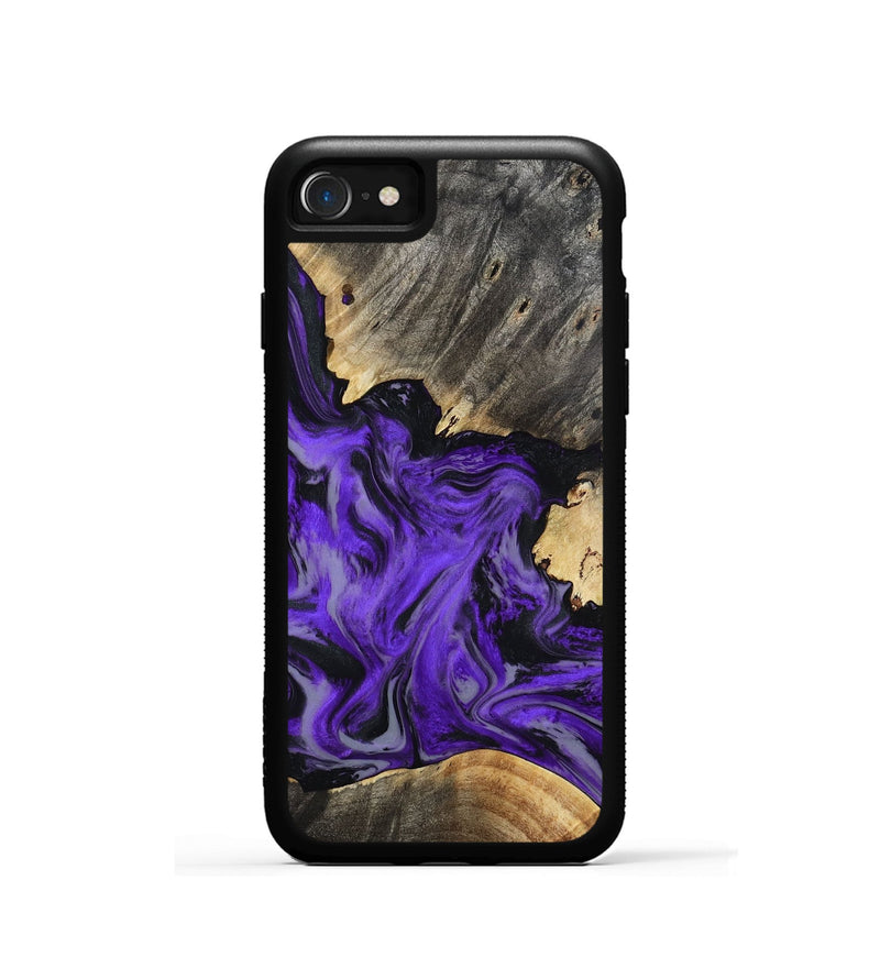 iPhone SE Wood Phone Case - Jaron (Purple, 802378)