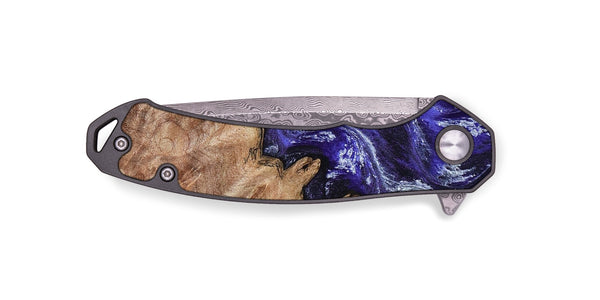 EDC Wood Pocket Knife - Ocie (Purple, 802379)