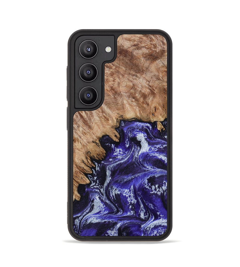 Galaxy S23 Wood Phone Case - Ocie (Purple, 802379)