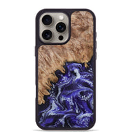 iPhone 16 Pro Max Wood Phone Case - Ocie (Purple, 802379)