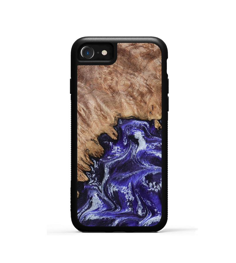iPhone SE Wood Phone Case - Ocie (Purple, 802379)