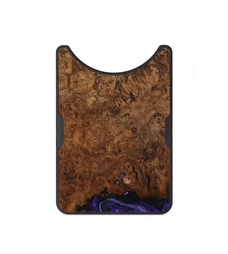 Alloy Wood Wallet - Simone (Purple, 802380)