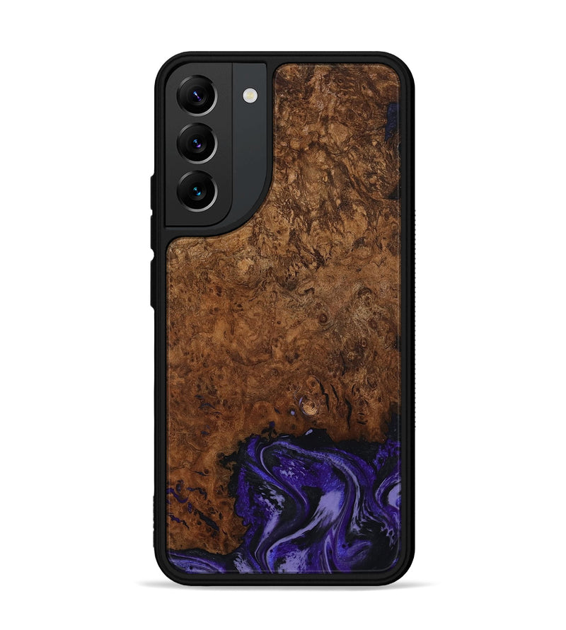 Galaxy S22 Plus Wood Phone Case - Simone (Purple, 802380)