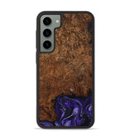 Galaxy S23 Plus Wood Phone Case - Simone (Purple, 802380)