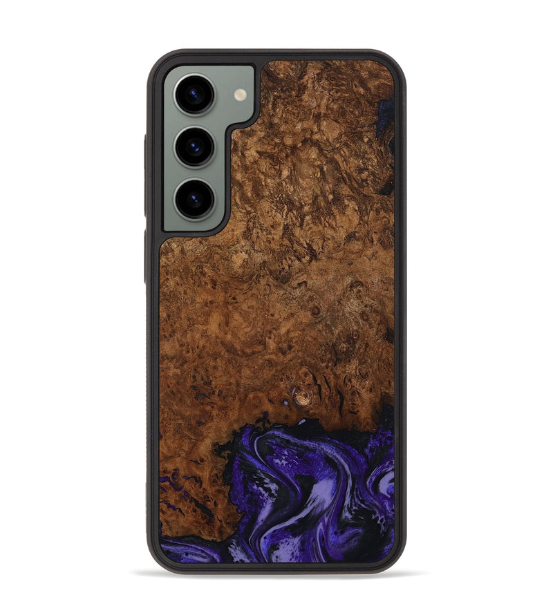 Galaxy S23 Plus Wood Phone Case - Simone (Purple, 802380)