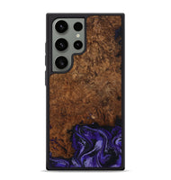 Galaxy S24 Ultra Wood Phone Case - Simone (Purple, 802380)