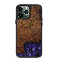 iPhone 13 Pro Max Wood Phone Case - Simone (Purple, 802380)