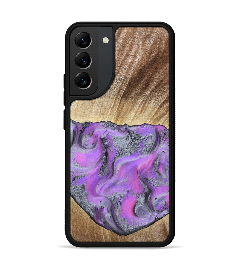 Galaxy S22 Plus Wood Phone Case - Jailene (Purple, 802381)