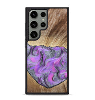 Galaxy S24 Ultra Wood Phone Case - Jailene (Purple, 802381)