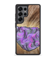 Galaxy S25 Ultra Wood Phone Case - Jailene (Purple, 802381)