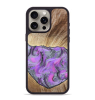 iPhone 15 Pro Max Wood Phone Case - Jailene (Purple, 802381)