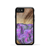iPhone SE Wood Phone Case - Jailene (Purple, 802381)
