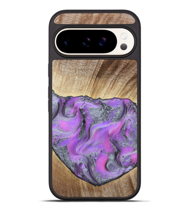 Pixel 9 Pro XL Wood Phone Case - Jailene (Purple, 802381)
