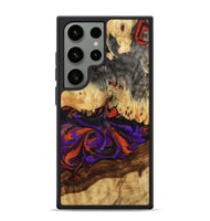 Galaxy S24 Ultra Wood Phone Case - Claud (Red, 802382)