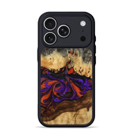 iPhone 17 Pro Wood Phone Case - Claud (Red, 802382)