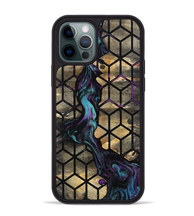 iPhone 12 Pro Max Wood Phone Case - Fate (Pattern, 802383)
