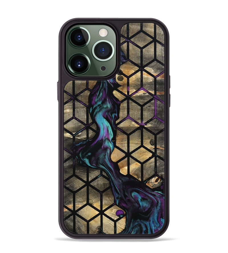 iPhone 13 Pro Max Wood Phone Case - Fate (Pattern, 802383)