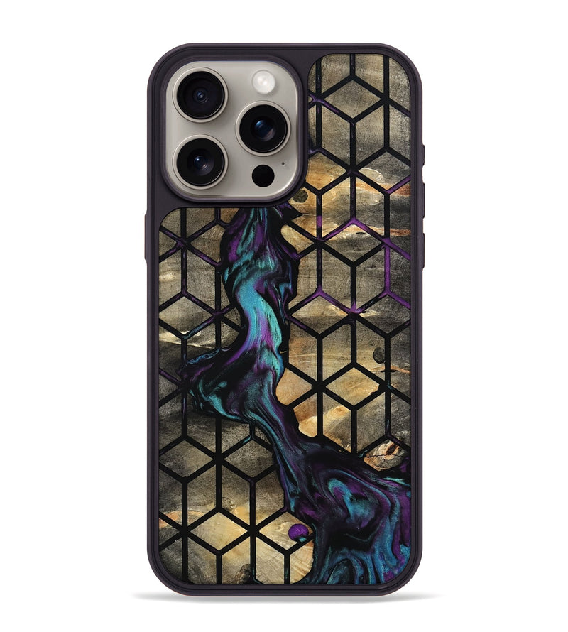 iPhone 15 Pro Max Wood Phone Case - Fate (Pattern, 802383)