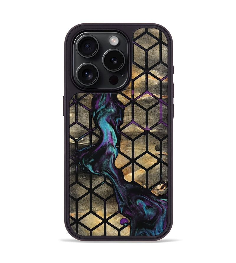 iPhone 15 Pro Wood Phone Case - Fate (Pattern, 802383)
