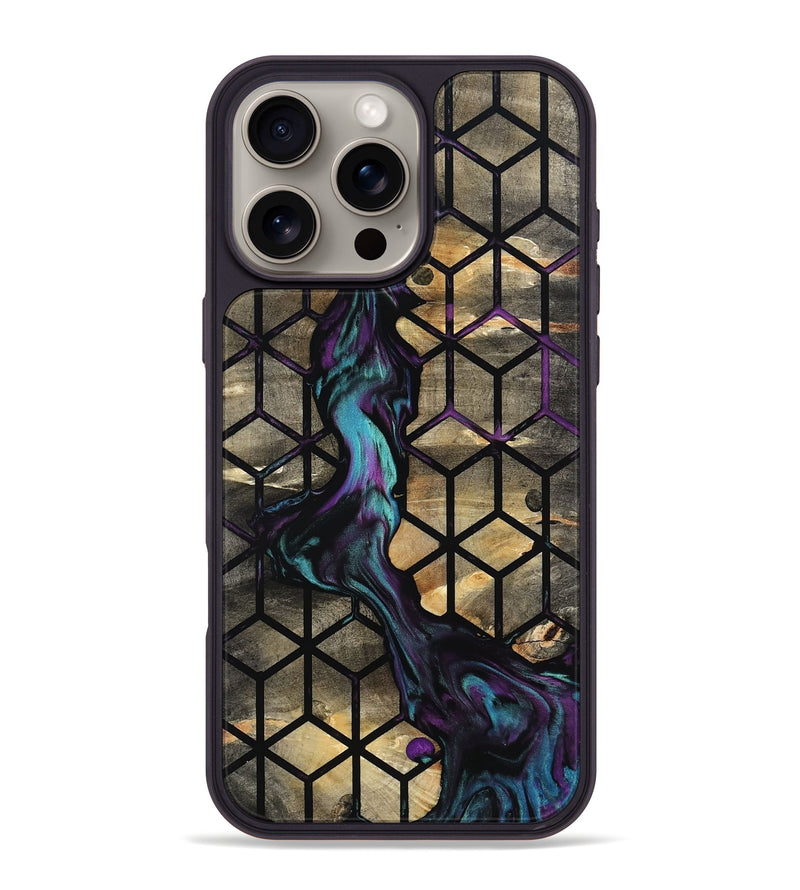 iPhone 16 Pro Max Wood Phone Case - Fate (Pattern, 802383)