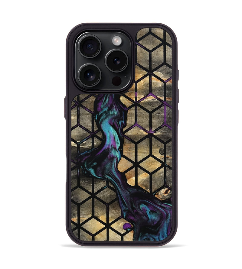 iPhone 16 Pro Wood Phone Case - Fate (Pattern, 802383)