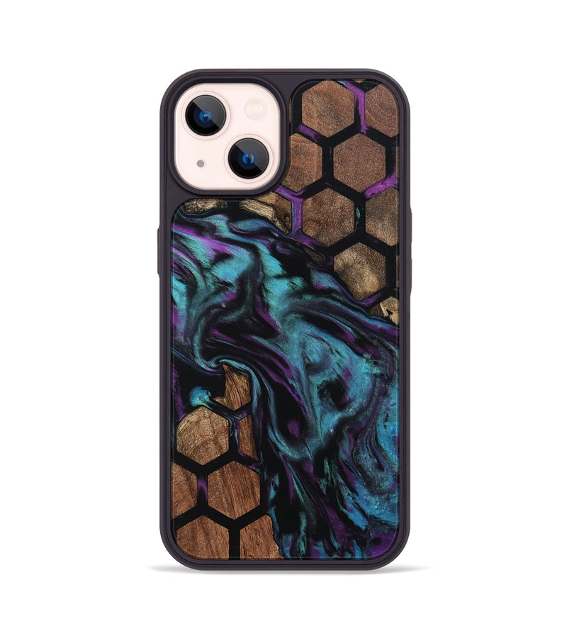 iPhone 14 Wood Phone Case - Casey (Pattern, 802384)