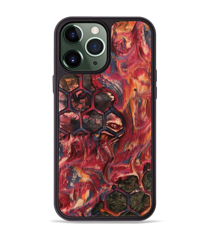 iPhone 13 Pro Max Wood Phone Case - Kobe (Pattern, 802385)