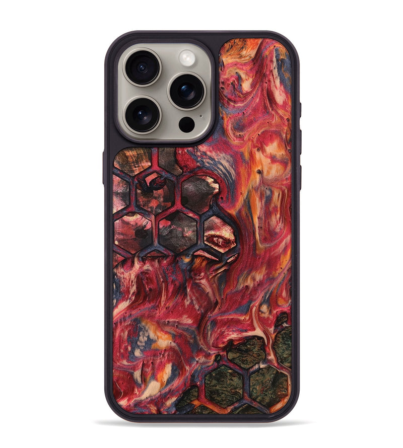 iPhone 15 Pro Max Wood Phone Case - Kobe (Pattern, 802385)