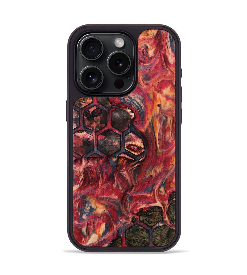 iPhone 15 Pro Wood Phone Case - Kobe (Pattern, 802385)