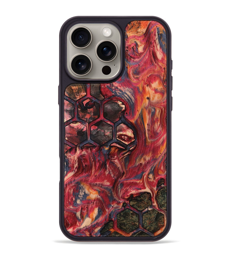 iPhone 16 Pro Max Wood Phone Case - Kobe (Pattern, 802385)