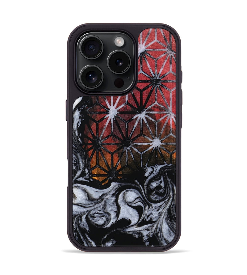 iPhone 16 Pro Wood Phone Case - Emmet (Pattern, 802386)