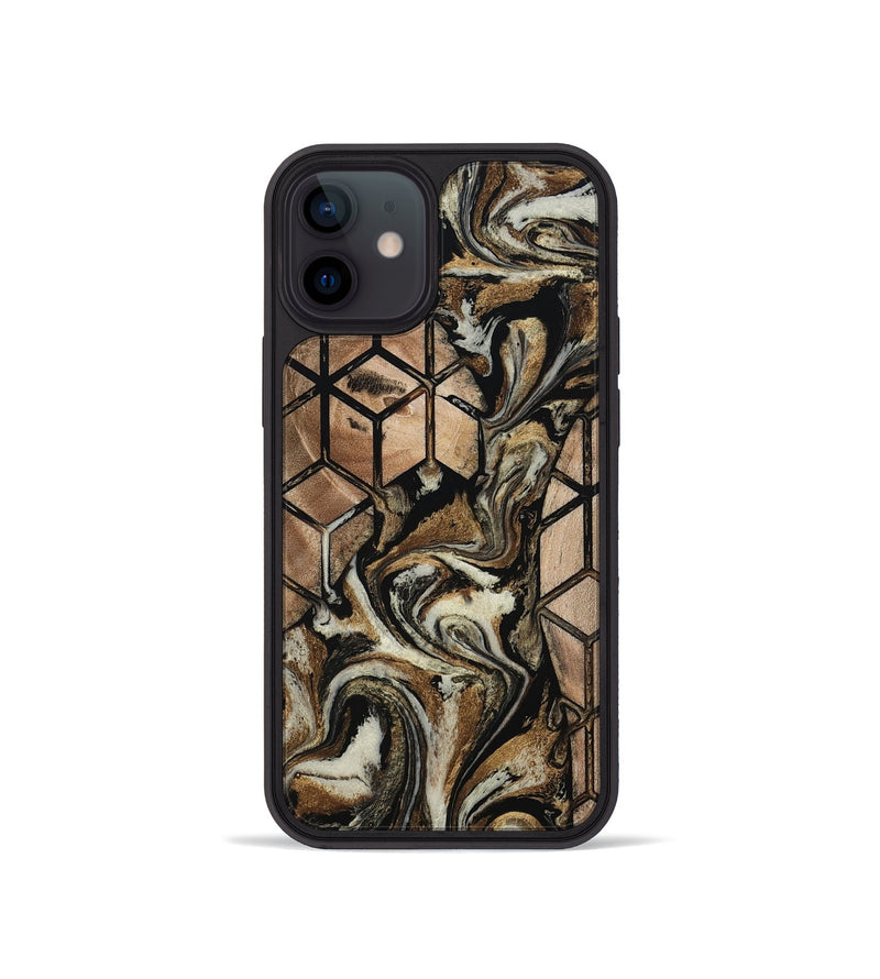 iPhone 12 mini Wood Phone Case - Lucius (Pattern, 802387)