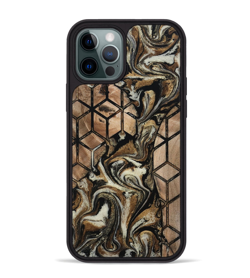 iPhone 12 Pro Max Wood Phone Case - Lucius (Pattern, 802387)